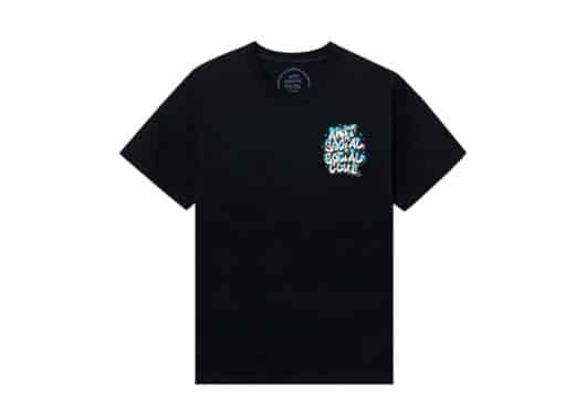Anti Social Social Club x Polo Cutty Powder Tee Black - Image 2