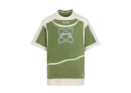 Aventen Pin Logo Patch Tee Green