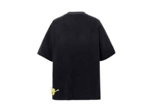 Aventen Pin Multi Colour Basic Logo Tee Black - Image 2