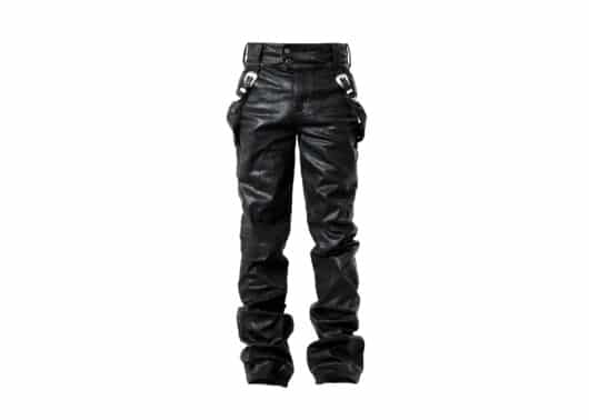 Glacierboy x Thomeboydontkill Waxed Denim Pants Black