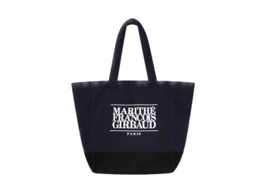 Marithe Francois Girbaud Classic Logo Big Shopper Bag Dark Navy