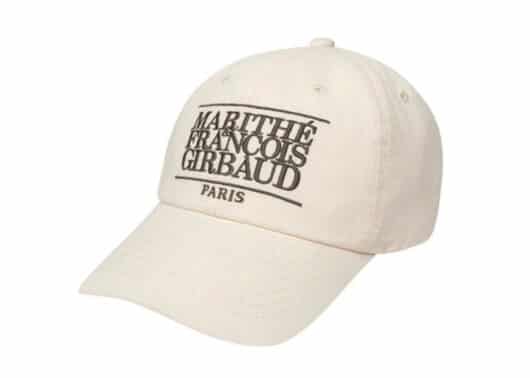 Marithe Francois Girbaud Classic Logo Cap Ivory