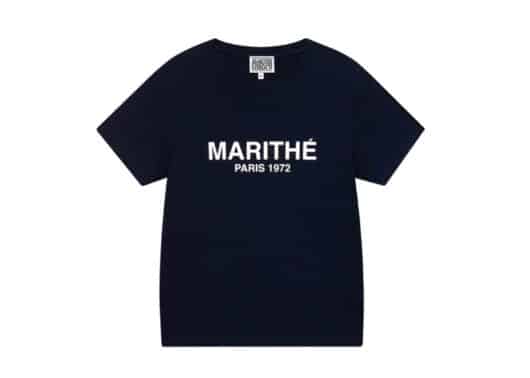 Marithe Francois Girbaud Regular Logo Tee Navy (W)