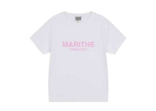 Marithe Francois Girbaud Regular Logo Tee Pink (W)