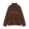 Matin Kim Fleece High Neck Jumper Brown JP053