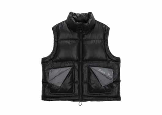 Matin Kim Folded Pocket Down Vest Black (W) DW011