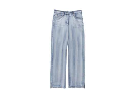 Matin Kim Straight Washing Denim Pants Sky DN017
