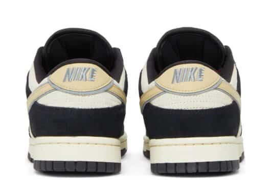 Nike Dunk Low LX Black Suede Team Gold (W)