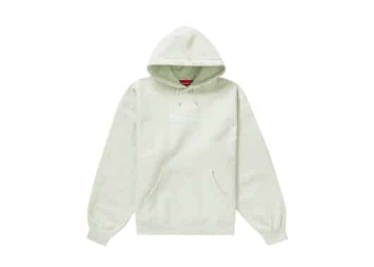Supreme Box Logo Hooded Sweatshirt (FW23) Light Green