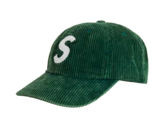 Supreme Corduroy S Logo 6-Panel (FW23) Green