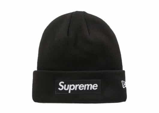 Supreme New Era Box Logo Beanie (FW23) Black