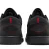 Air Jordan 1 Low SE Craft Dark Smoke Grey Varsity Red - Image 4