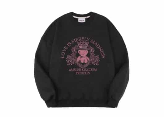 Ambler AMBLER Kingdom Crewneck Black AMM1204