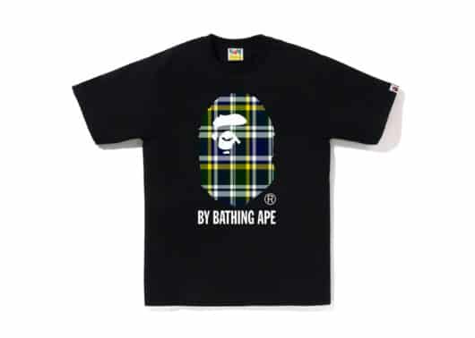 BAPE Check By Bathing Ape Tee (SS23) Black Green