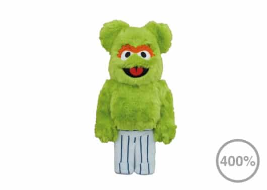 Bearbrick x Sesame Street Oscar the Grouch Costume Ver. 400%