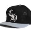 Chrome Hearts CH Cross Patch Baseball Hat Black side view