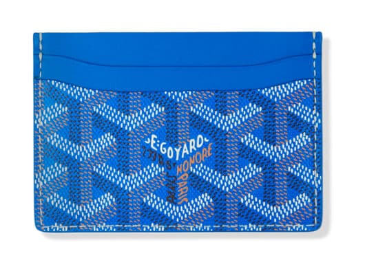 Goyard Saint-Sulpice Card Wallet Sky Blue