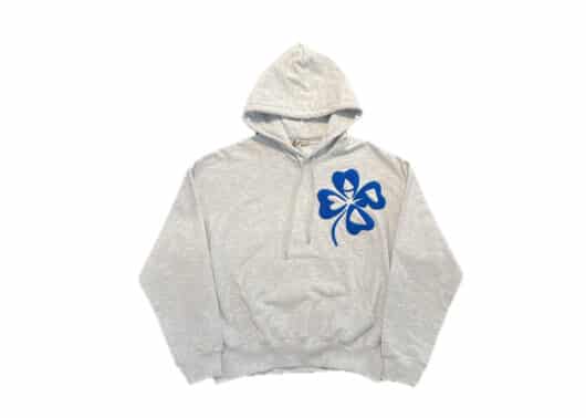Mardi Mercredi CloverMardi Boucle Hoodie Heather Blue