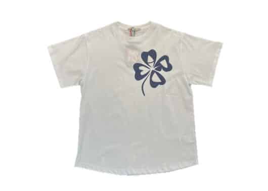 Mardi Mercredi CloverMardi Tee White Navy
