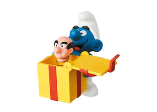 Medicom Toy UDF Smurfs S1 Jokey With Box