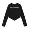 Rest & Recreation Arrow Point L/S Tee Black - Image 2