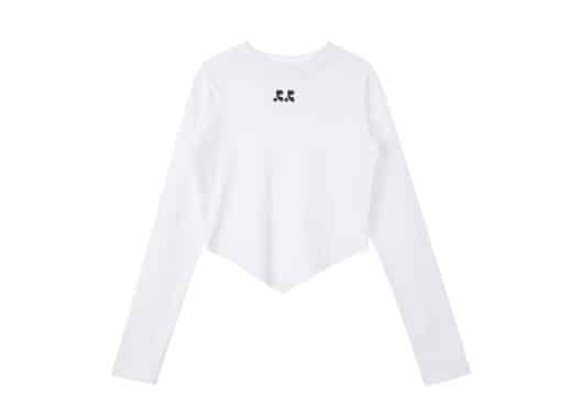 Rest & Recreation Arrow Point L/S Tee White