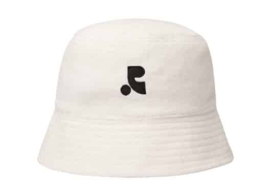 Rest & Recreation Logo Terry Bucket Hat White