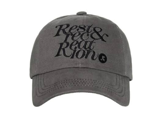 Rest & Recreation Stitch Ball Cap Charcoal