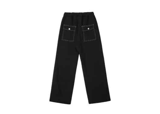 Rest & Recreation Stitch Jogger Pants Black - Image 2