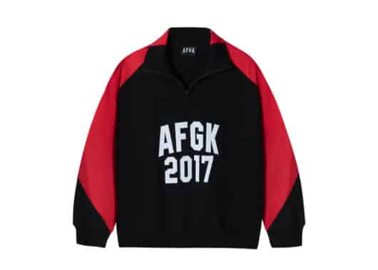 A Few Good Kids Half Zip Sweatshirt Black