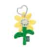 Carlyn Flower Keyring Yellow J73106010 front view