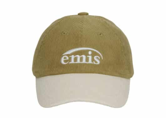 Emis Corduroy Two Tone Ball Cap Mustard