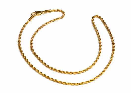 Glacierboy Chain Necklace Gold