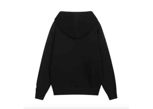 Marithe Francois Girbaud Classic Logo Hoodie Black - Image 2