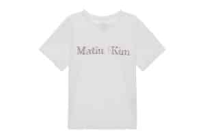 Matin Kim Shadow Tee White TS004