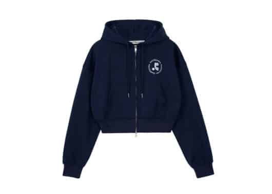 Rest & Recreation 2Way Zip-Up Hoodie Navy