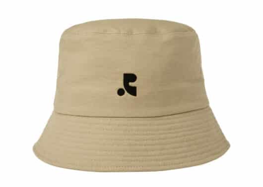 Rest & Recreation Cotton Bucket Hat Beige