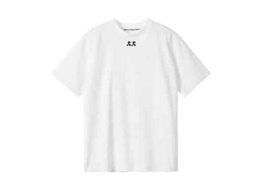 Rest & Recreation Logo Oversize Tee White