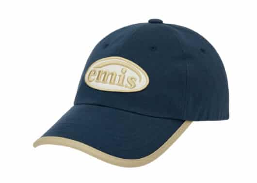 Emis Trimming Ball Cap Beige Navy