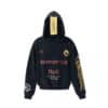 Glacierboy Embroidered Rune Paper Hoodie Black