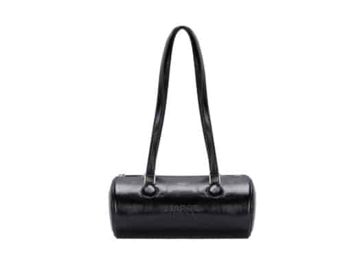 Marge Sherwood log Medium Bag Black front view