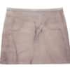 Matin Kim Denim Printed Jersey Mini Skirt Beige SK004