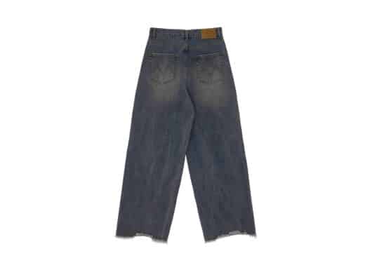Matin Kim Vintage Brushed Denim Pants Blue DN004 - Image 2