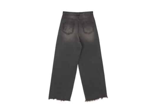 Matin Kim Vintage Brushed Denim Pants Grey DN004 - Image 2