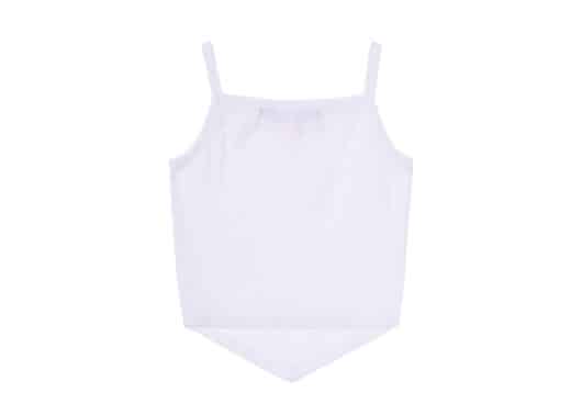 Rest & Recreation Arrow Point Sleeveless Top White - Image 2