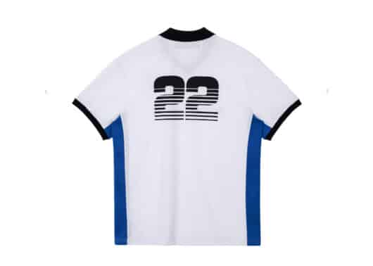 Rest & Recreation Collar Jersey Tee White - Image 2