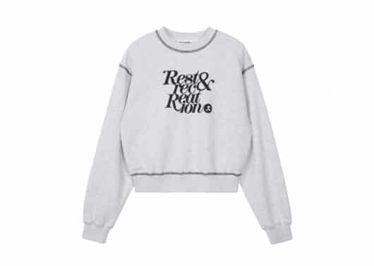 Rest & Recreation Coloration Crewneck Light Grey
