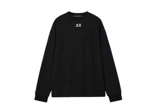 Rest & Recreation Crewneck Oversize Tee Black