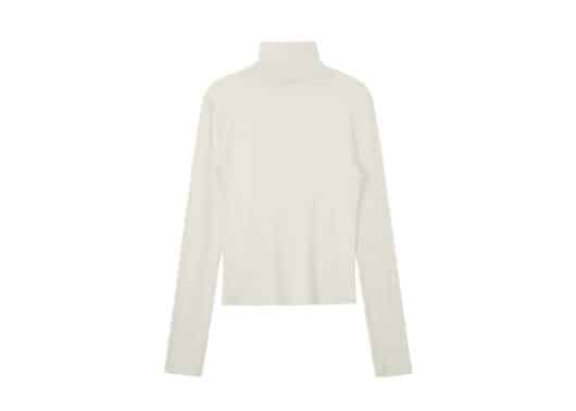 Rest & Recreation High Neck L/S Tee Ivory - Image 2