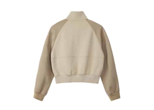 Rest & Recreation Raglan Jersey Jacket Beige - Image 2